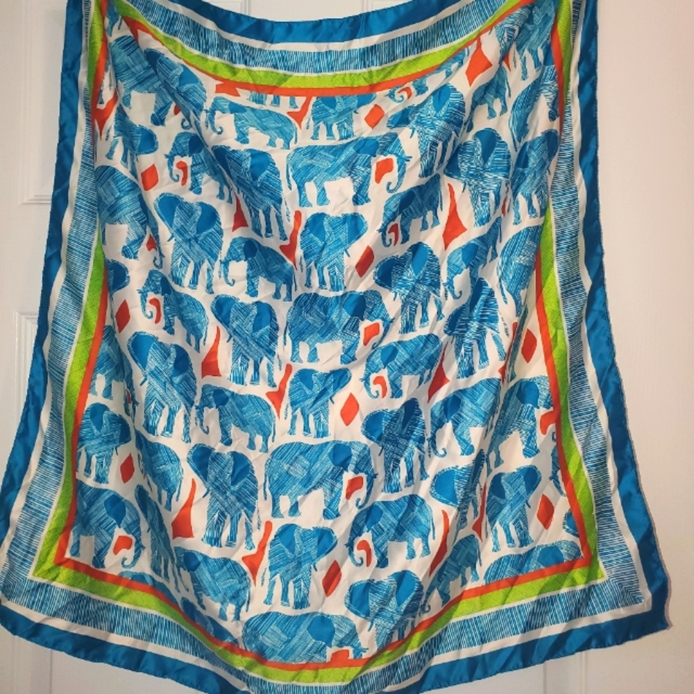 Nwot Zara Multicolor Elephant Print Pattern Desig… - image 6